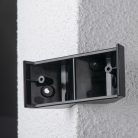 Kanlux PIR mozgásérzékelő SENSQUARE-B/B, fekete, műanyag, 76×58×110 mm – H360 érzékelési szög, IP54 védettség, 1200VA kapcsolható teljesítmény