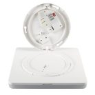 Kanlux 18W, 1700 lm, 4000K, IP54, 278x278 mm, fehér, műanyag házas, szögletes, természetes fehér mozgásérzékelős LED mennyezeti lámpatest, VARSO LED