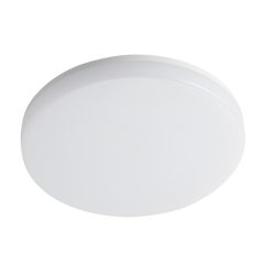   Kanlux 24W, 2280 lm, 4000K, IP54, RA80, Ø327 mm, fehér, műanyag házas, kerek, természetes fehér mozgásérzékelős LED mennyezeti lámpatest, VARSO LED
