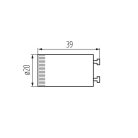 Kanlux 39x20mm gyújtó T8 LED fénycsőhöz