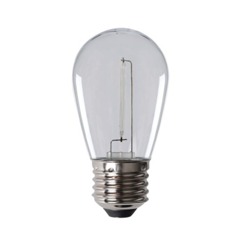 Kanlux XLED 7W, 810 lm, 6500K, 320°, E27, A60, hideg fehér LED fényforrás - filament izzó, üveges házú