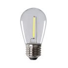 Kanlux 0,9W, 75 lm, E27, A45, színes, zöld LED fényforrás, ST45 LED
