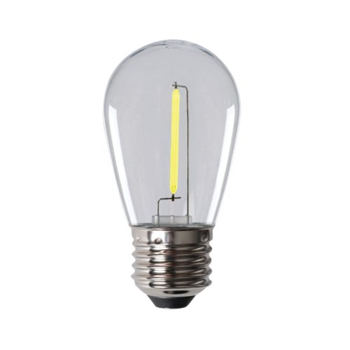 Kanlux 0,9W, 75 lm, E27, A45, színes, zöld LED fényforrás, ST45 LED