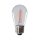 Kanlux 0,9W, 20 lm, színes, ST45, E27, vörös színben világító LED fényforrás - színes izzó