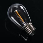Kanlux 0,5W, 50 lm, 2700K, E27, A45, meleg fehér LED fényforrás, ST45 LED