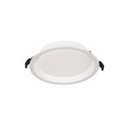   Kanlux 21W, 3000-4500K, 2090-2200 lm, CCT, IP44/20, Ø185 mm, alumínium házas LED spot lámpatest, TIBERI - 50 000 h élettartam