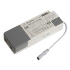Kanlux, 220-240V AC egyenáramú LED tápegység 21W, TIBERI DRV C&P M500MA - LED világításhoz ideális, fehér kompakt kivitel - 5 év garanciával