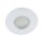 Kanlux GU10, IP44/20, Ø83 mm, fehér, alumínium házas, kerek mennyezeti spot lámpatest, QULES