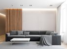 Kanlux GU10, 120x120 mm, fehér, acél házas, 30/30°-ban állítható mennyezeti spot lámpatest, MERIL DLP
