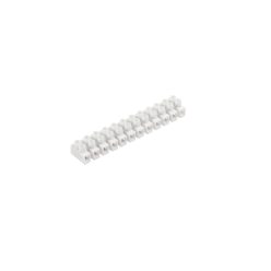   Kanlux IDEAL TS, 4 mm²-es csavaros sorkapocs fehér PP házzal, H-4MM2 PP M - biztonságos, hőálló vezetékösszekötő 2 év garanciával