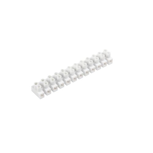 Kanlux IDEAL TS, 6 mm²-es csavaros sorkapocs fehér PP házzal, H-6MM2 PP M - biztonságos, hőálló vezetékösszekötő 2 év garanciával