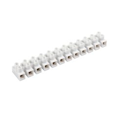   Kanlux IDEAL TS, 16 mm²-es csavaros sorkapocs fehér PP házzal, H-16MM2 PP M - biztonságos, hőálló vezetékösszekötő 2 év garanciával