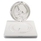 Kanlux 24W, 2280 lm, 4000K, IP54, RA80, 327x327 mm, műanyag házas, szögletes, természetes fehér mozgásérzékelős LED mennyezeti lámpatest, VARSO LED