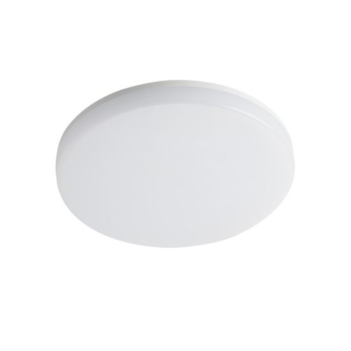 Kanlux 18W, 1620 lm, 3000K, IP54, RA80, 278x278 mm, fehér, műanyag házas, szögletes, meleg fehér mozgásérzékelős LED mennyezeti lámpatest, VARSO LED