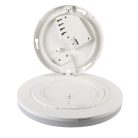 Kanlux 24W, 2280 lm, 4000K, IP54, RA80, Ø327 mm, fehér, műanyag házas, kerek, természetes fehér mozgásérzékelős LED mennyezeti lámpatest, VARSO LED