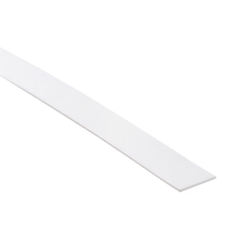 Fehér búra, csúsztható, 10x2000 mm, Kanlux Profilo J/K típusú LED szalag profilhoz