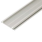 Kanlux 5x2000 mm flexibilis felületre szerelhető eloxált alumínium LED szalag profil, PROFILO H-mindkét irányba hajlítható, max 12 mm széles LED szalaghoz