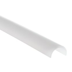   Fehér búra, csúsztatható, 10x1000 mm, Kanlux Profilo H/W típusú LED szalag profilhoz