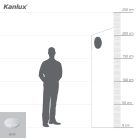 Kanlux 15W, 1250 lm, 4000K, IP44, RA80, Ø250 mm, polikarbonát házas, kerek, természetes fehér mozgásérzékelős LED mennyezeti lámpatest, SANSO LED