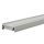 Kanlux 10x2000 mm lapos felületre szerelhető eloxált alumínium LED szalag profil, PROFILO D - max 10 mm széles LED szalaghoz