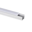 Kanlux 5x2000 mm süllyeszthető eloxált alumínium LED szalag profil, PROFILO G - mennyezetbe, padlóba süllyeszthető, max 12 mm széles LED szalaghoz