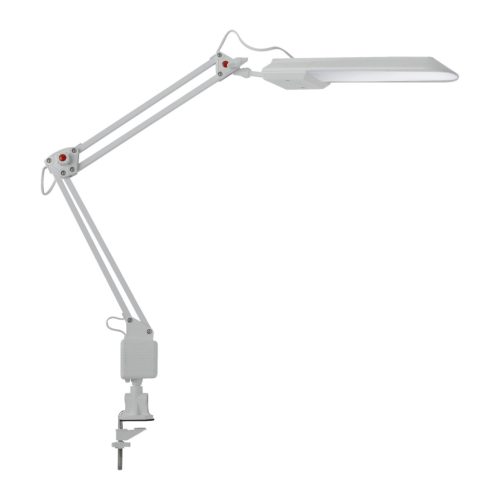 Kanlux 4,8W, 430 lm, 4000K, 460mm, 360°-ban forgatható, fehér, alumínium, természetes fehér íróasztali LED lámpa, HERON II - professzionális LED