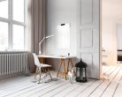 Kanlux 4,8W, 430 lm, 4000K, 460mm, 360°-ban forgatható, fehér, alumínium, természetes fehér íróasztali LED lámpa, HERON II - professzionális LED