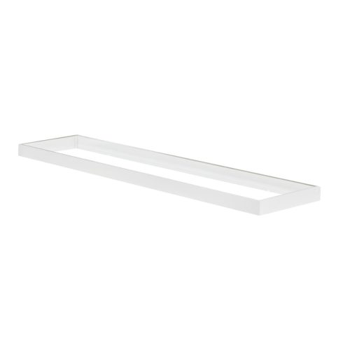 Kanlux, 120x30 cm, fehér acél keret LED panelhez, ADTR 12030 W - felületre szerelhető keret, egyszerű telepítés