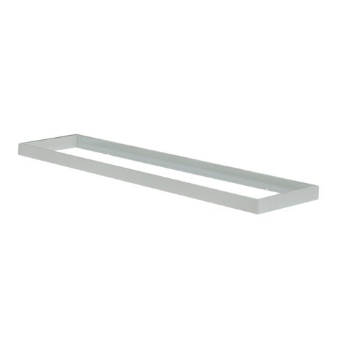 Kanlux ADTR 12030 SR kiemelő keret, ezüst, acél, 1200x300x45 mm – LED panel kiemeléshez