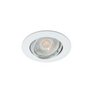   Kanlux Gx5,3, 12V, IP20, Ø82 mm, alumínium házas, kerek, 15°-ban állítható mennyezeti spot lámpatest, VIDI