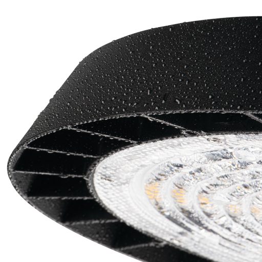 Kanlux 150W, 25500 lm, 4000K, 112x299 mm, IP65, természetes fehér kültéri csarnokvilágító LED lámpatest, HB PRO STRONG - állítható fényáramú