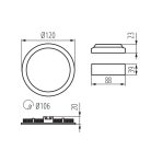 Lámpatest ROUNDA V2LED