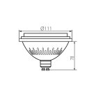 Kanlux IQ-LED 12W, 800 lm, 2700K, ES-111, GU10, RA97, meleg fehér LED fényforrás - 5 év garancia, kiváló színvisszaadás, 25000 h élettartam