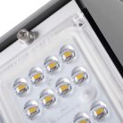 Kanlux 30W, 3900 lm, 4000K, IP65, szürke, alumínium házas, 354x265 mm, természetes fehér LED utcai lámpatest, STREET LED
