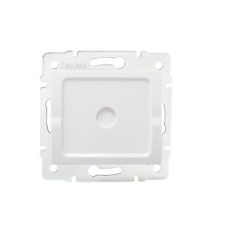   Kanlux 10AX/250V AC, IP54, fekete, fali süllyesztett vakdugó, TEKNO – kültéri szereléshez