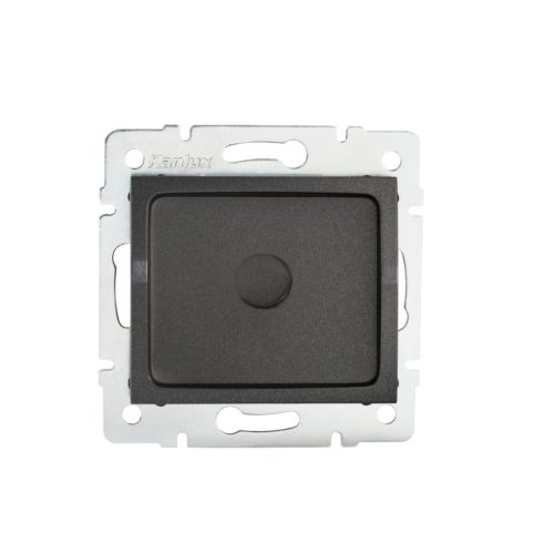 Kanlux 10AX/250V AC, IP54, krémszínű, fali süllyesztett vakdugó, TEKNO – kültéri szereléshez