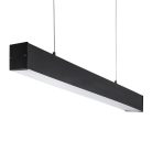 Kanlux G13, 69x1240 mm, fekete, alumínium házas linerális lámpatest, ALIN 4LED
