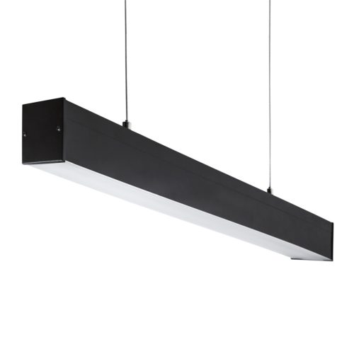 Kanlux G13, 69x1240 mm, fekete, alumínium házas linerális lámpatest, ALIN 4LED