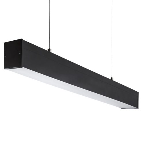 Kanlux G13, 69x1540 mm, fekete, alumínium házas linerális lámpatest, ALIN 4LED