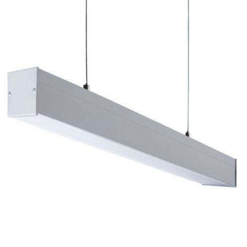Kanlux G13, 69x1540 mm, ezüst, alumínium házas linerális lámpatest, ALIN 4LED