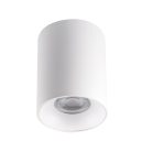 Kanlux mennyezeti spot lámpatest GU10 foglalattal, Ø85 mm, henger alakú, fehér, alumínium, RITI