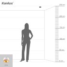 Kanlux GU10, IP20, Ø85 mm, fehér/arany, alumínium házas, kerek, mennyezeti spot lámpatest, MINI RITI