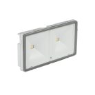 Kanlux 3,6W, 371 lm, IP65, 5000K, 277x120 mm, fehér, műanyag házas, hideg fehér vészvilágító lámpatest, ONTEC S - nyílt terű helyiségekben felgasználható