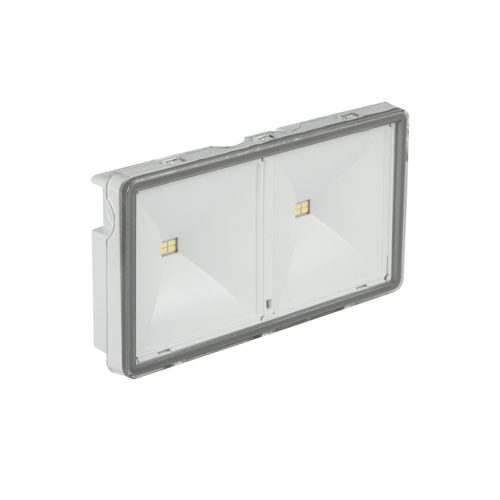 Kanlux 3,6W, 371 lm, IP65, 5000K, 277x120 mm, fehér, műanyag házas, hideg fehér vészvilágító lámpatest, ONTEC S - nyílt terű helyiségekben felgasználható
