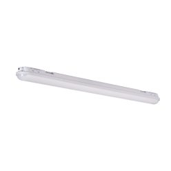  Kanlux 26W, 3900 lm, 4000K, IP65, IK08, szürke, polikarbonát házas, 70x1180 mm, természetes fehér por- és páramentes LED lámpatest, FUTORIO - opál búrával