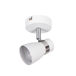  Kanlux GU10, Ø60 mm, fehér, acél házas fali-mennyezeti lámpatest, ENALI - vízszintesen, függőlegesen állítható