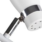 Kanlux 2xGU10, Ø60 mm, fehér, acél házas fali-mennyezeti lámpatest, ENALI - vízszintesen, függőlegesen állítható