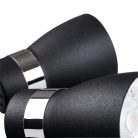 Kanlux 3xGU10, Ø60 mm, fehér, acél házas fali-mennyezeti lámpatest, ENALI - vízszintesen, függőlegesen állítható