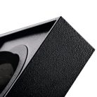 Kanlux 30°-os szögben állítható, 98x98 mm, GU10, IP20, fekete színű, alumínium, acél házas, szögletes spot lámpa keret, MINI GORD