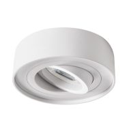   Kanlux 30°-os szögben állítható, Ø98 mm, GU10, IP20, alumínium, acél házas, kerek spot lámpa keret, MINI BORD